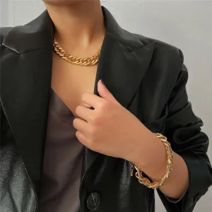 Unisex Rock Choker Necklace