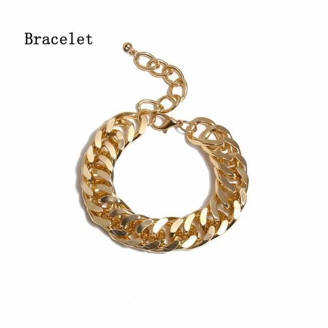 Unisex Rock Choker Necklace