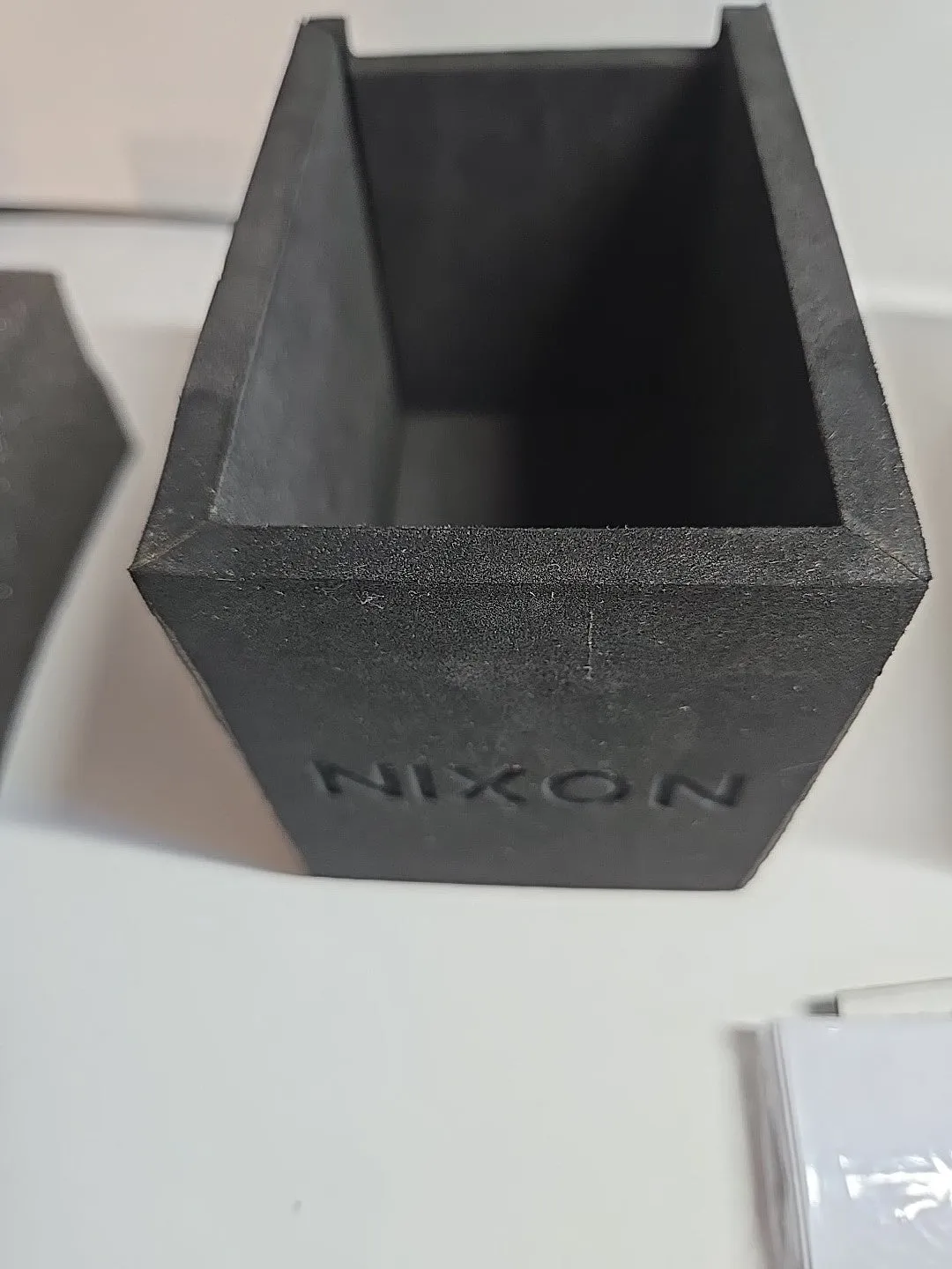 Used NIXON WATCH BOX with Foam Insert & Manual With outer cover VEGA