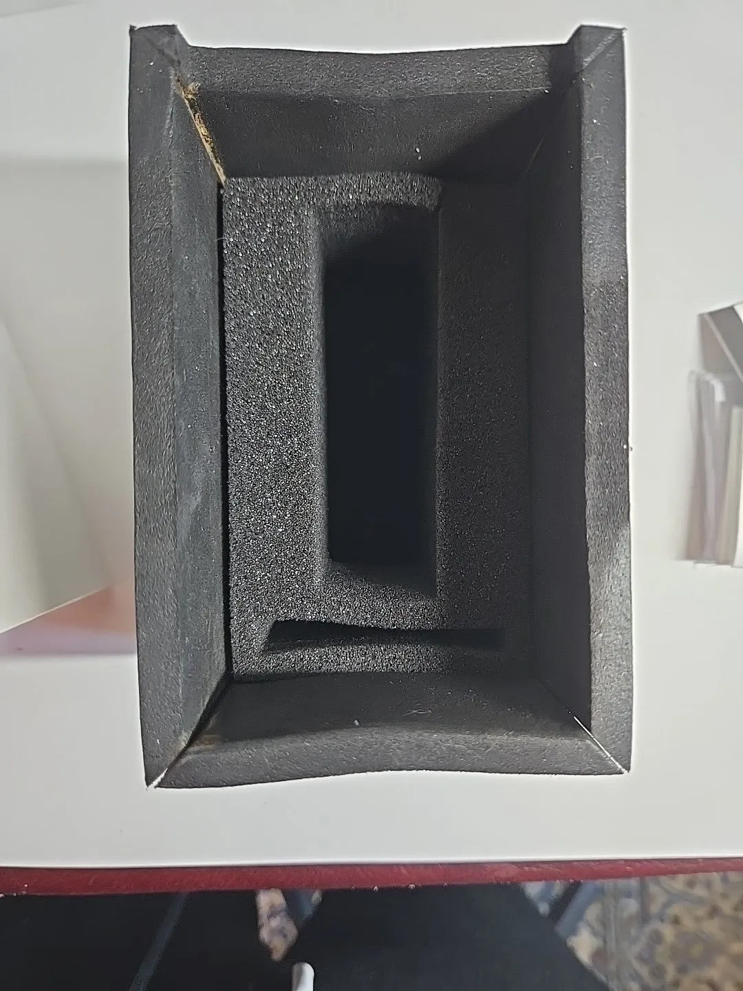 Used NIXON WATCH BOX with Foam Insert Manual