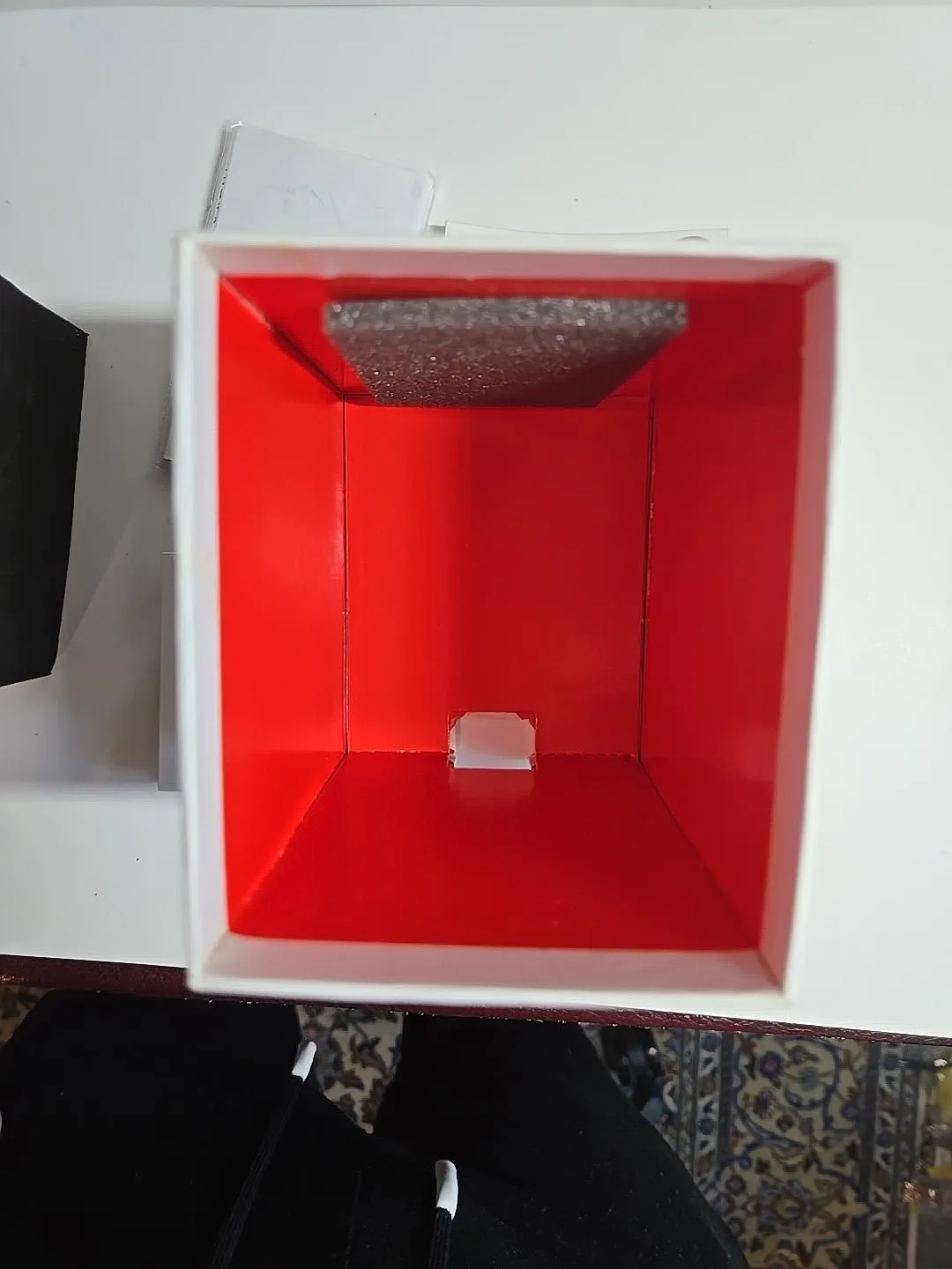 Used NIXON WATCH BOX with Foam Insert Manual