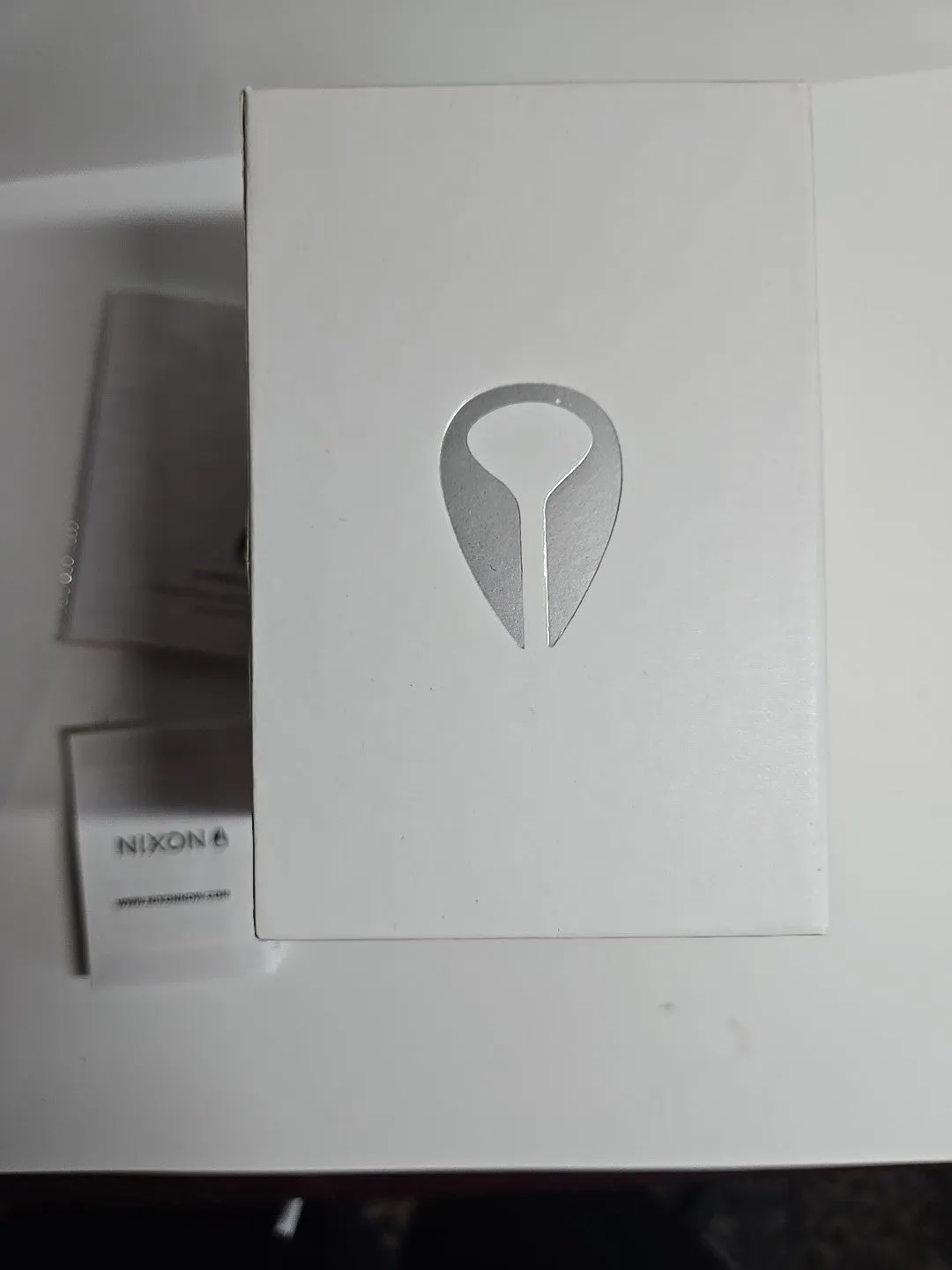 Used NIXON WATCH BOX with Foam Insert Manual