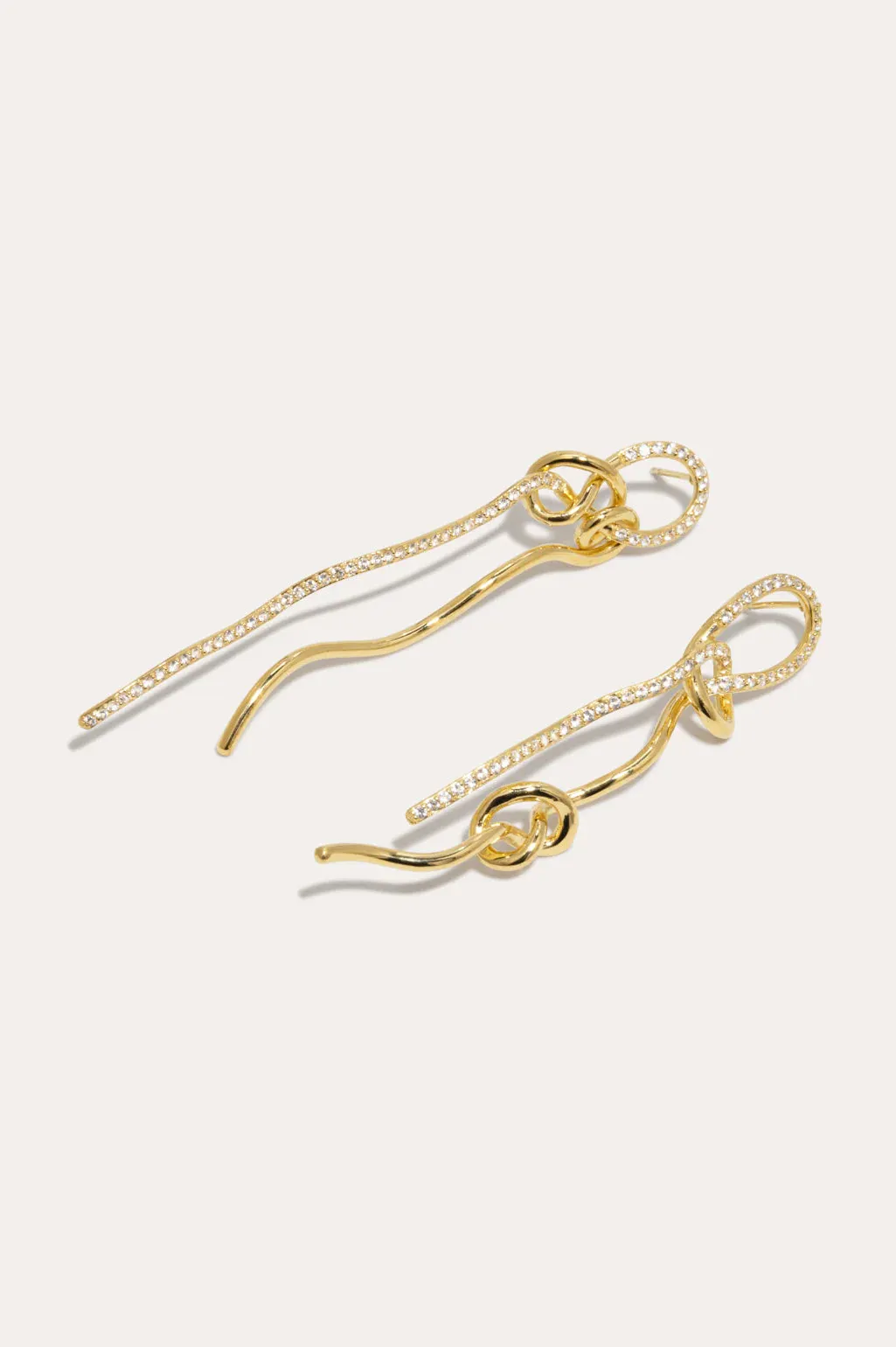 V038 Not even the mathematician can create things at will earrings