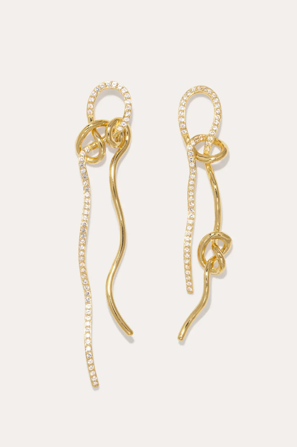 V038 Not even the mathematician can create things at will earrings