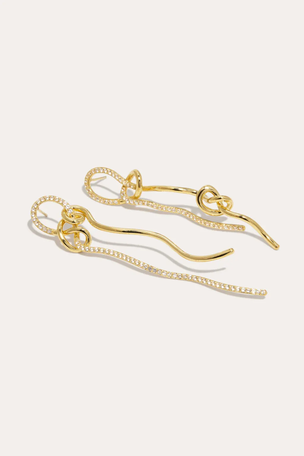 V038 Not even the mathematician can create things at will earrings