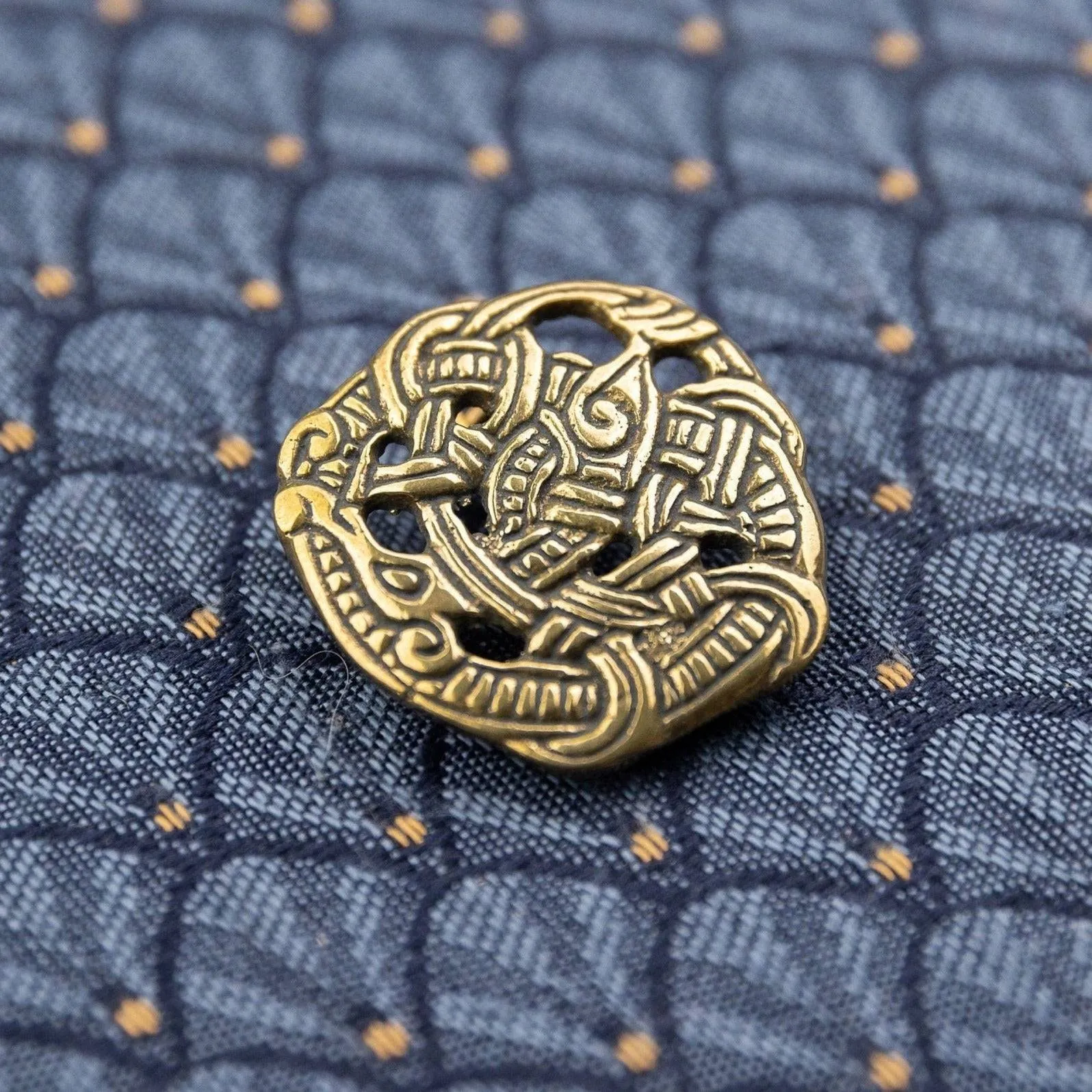 Viking Round Brooches (set of 2) 4 cm