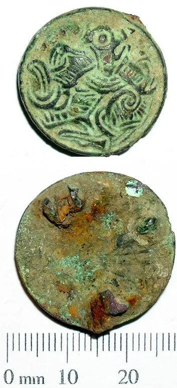 Viking Round Brooches (set of 2) 4.5 cm