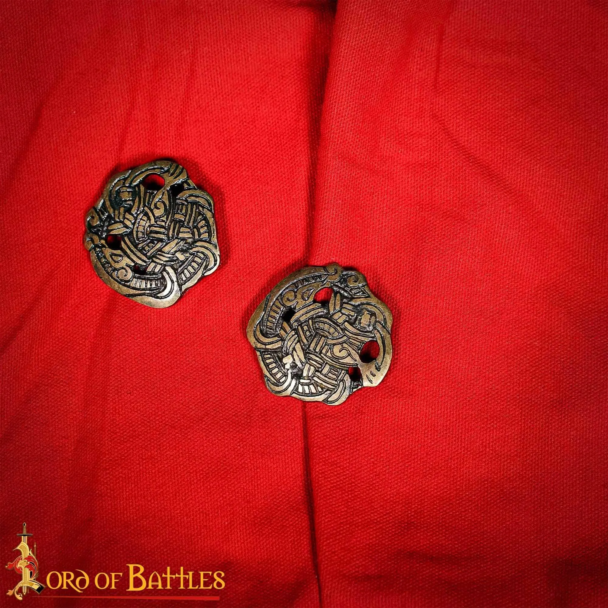 Viking Round Brooches (set of 2) 4.5 cm