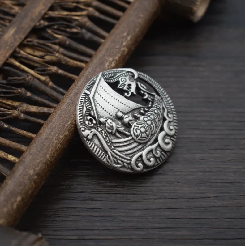 Viking Ship Brooch