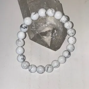 White Howlite Bracelet