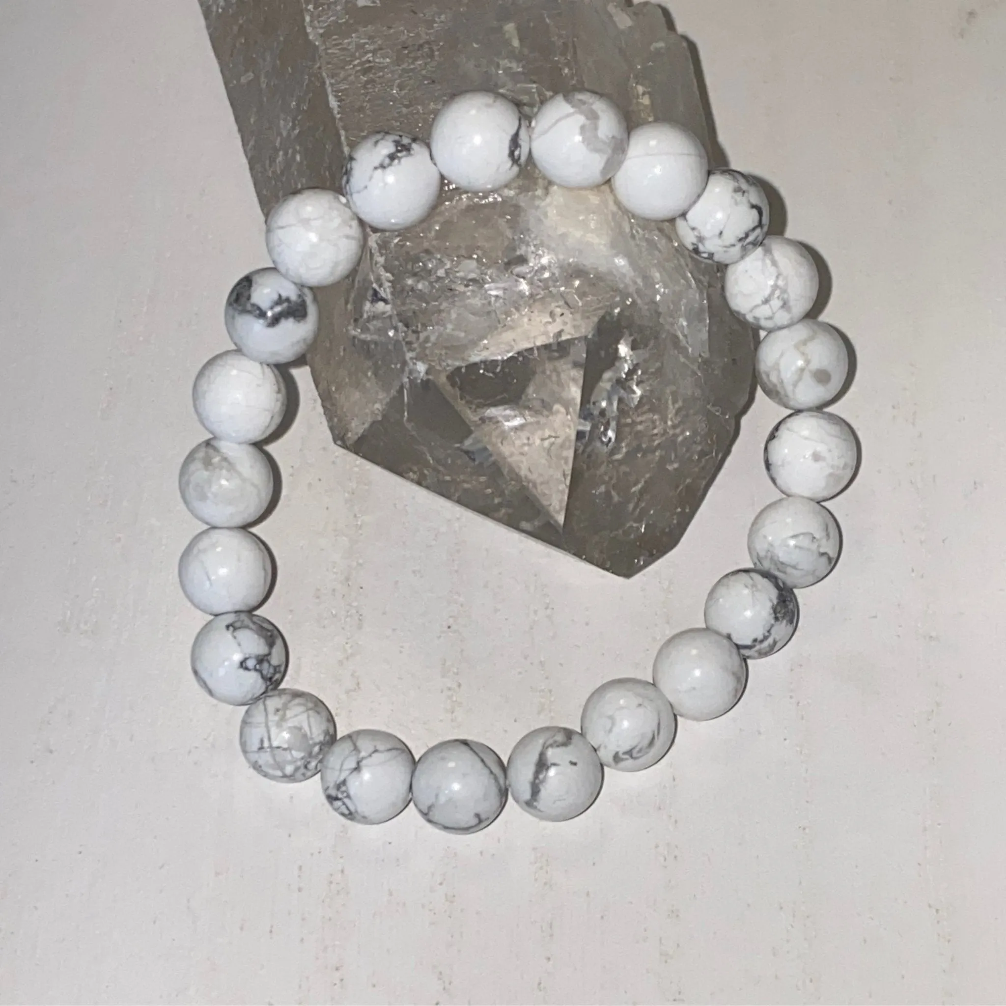 White Howlite Bracelet
