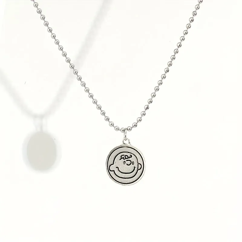 Wind Student Necklace Men's Personality Tide Hip Hop Accessories