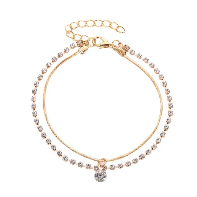 Women’s Summer Style Minimalist Anklet Bracelet