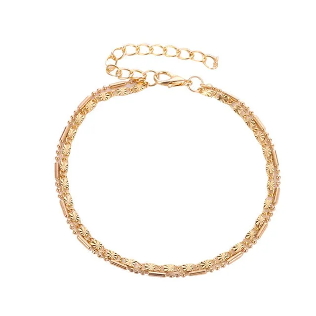 Women’s Summer Style Minimalist Anklet Bracelet