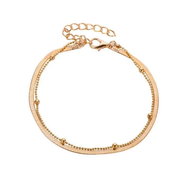 Women’s Summer Style Minimalist Anklet Bracelet