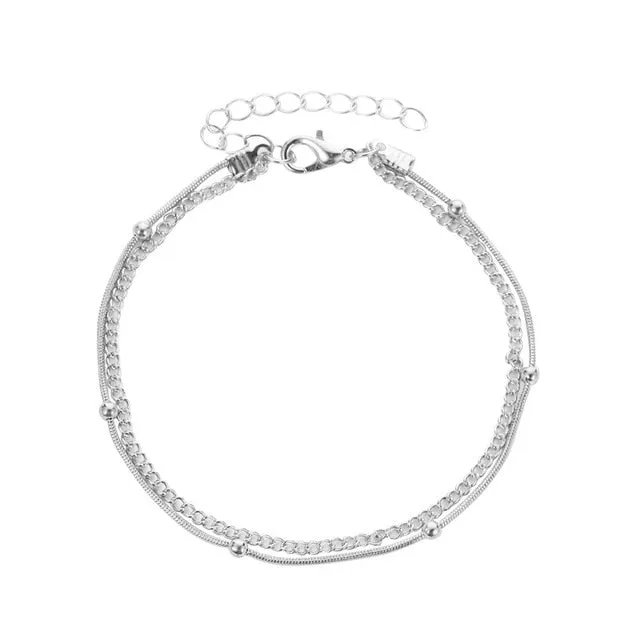 Women’s Summer Style Minimalist Anklet Bracelet