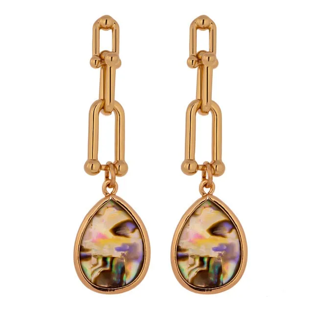 Yhpup Trendy Korean Hoop Earrings Statement Copper 16 K High Quality Earrings Minimalist Brincos Female Office Jewelry Gift 2020